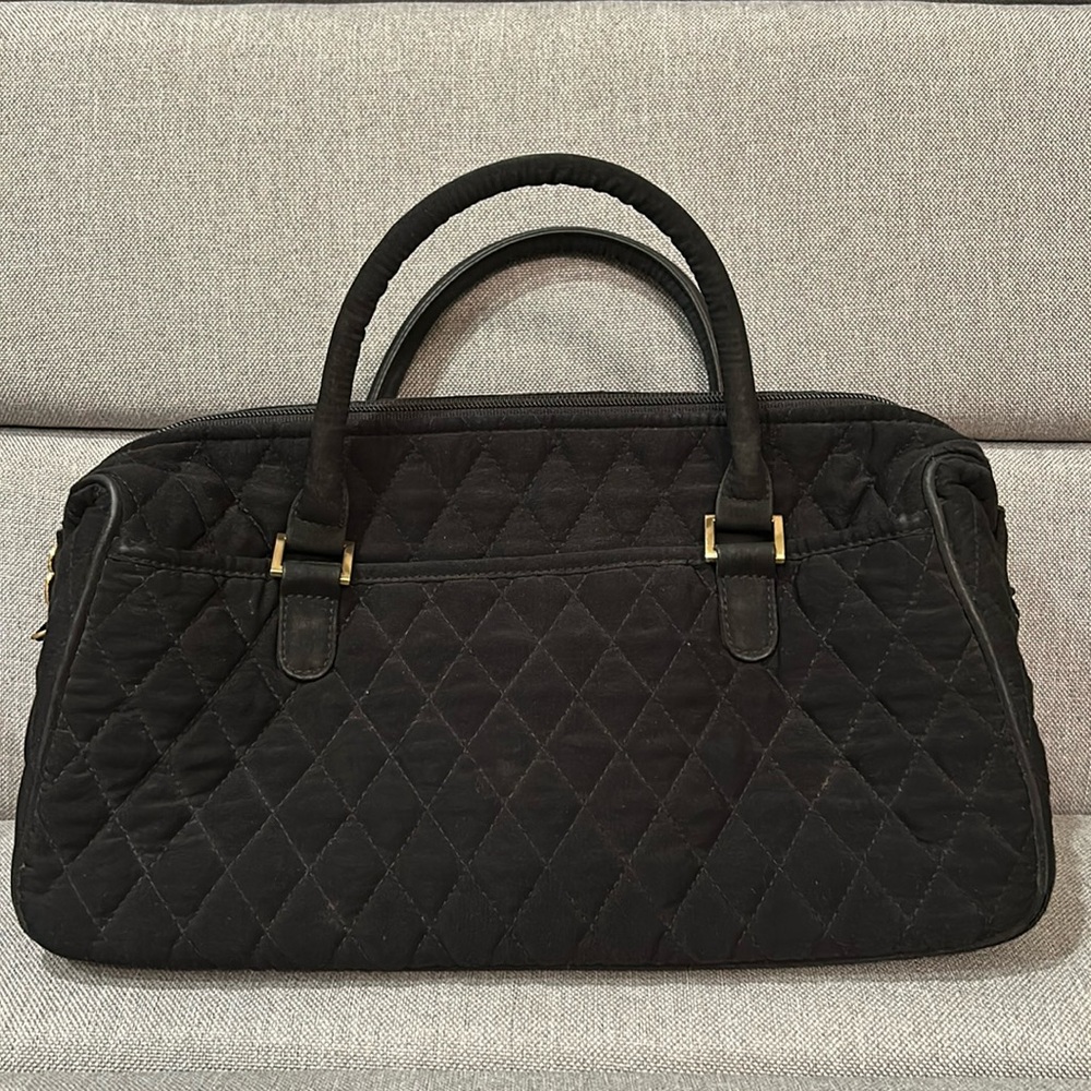 Vera Bradley - Black Quilted Handbag